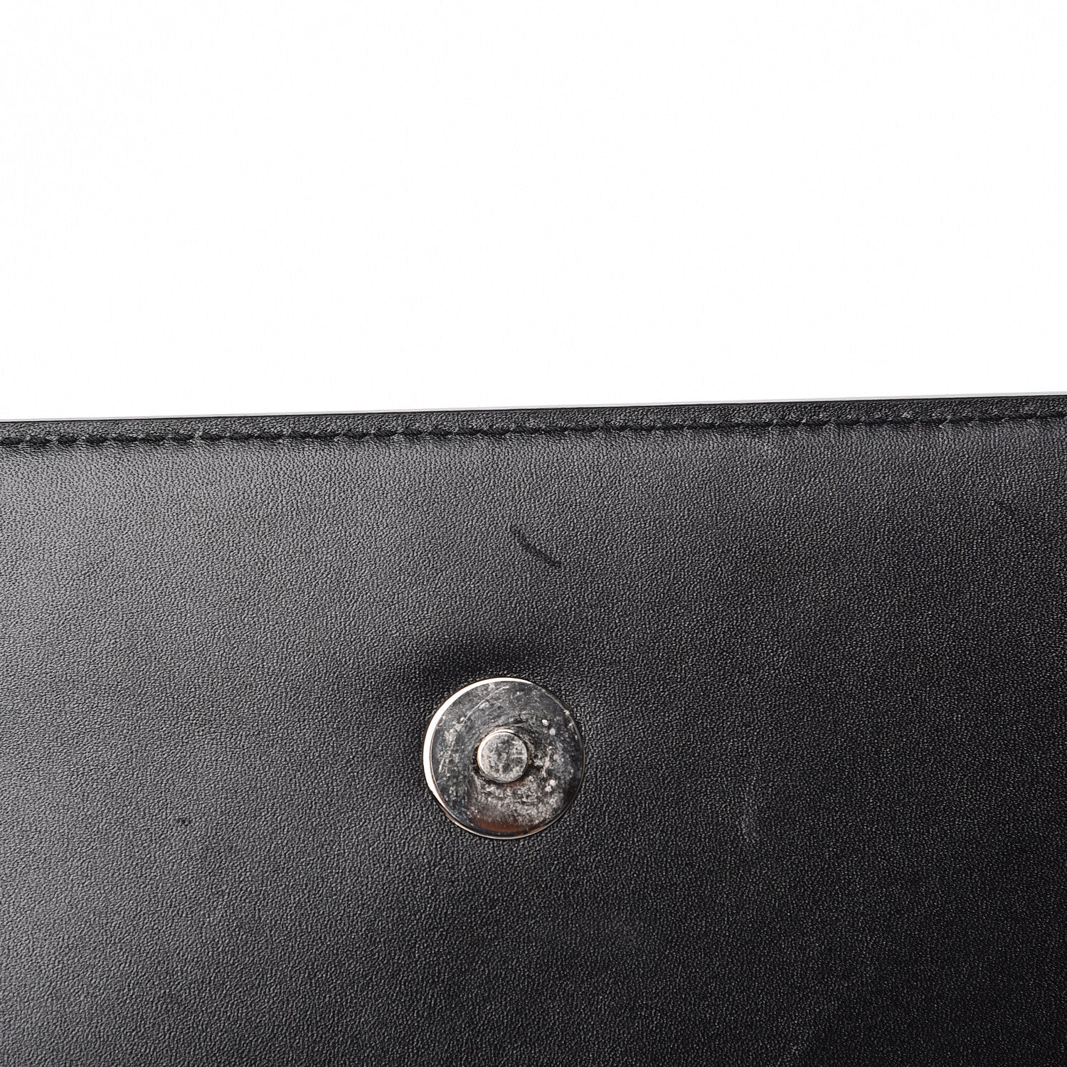 Alexander McQueen Calfskin Knuckle Shoulder Bag Black 23 of 23