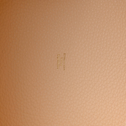 Hermes Taurillon Clemence Picotin Lock 22 MM Nata 6 of 10