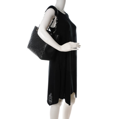 Chanel Caviar Quilted Grand Shopping Tote GST Black 2 of 8