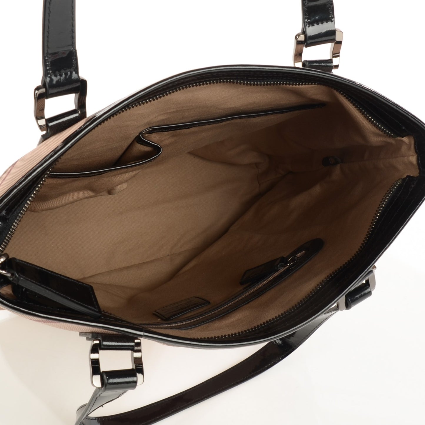Supernova Check Tote Black