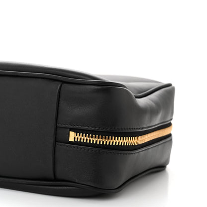 Miu Miu Soft Calf Softy Beau Top Handle Bag Black 9 of 9