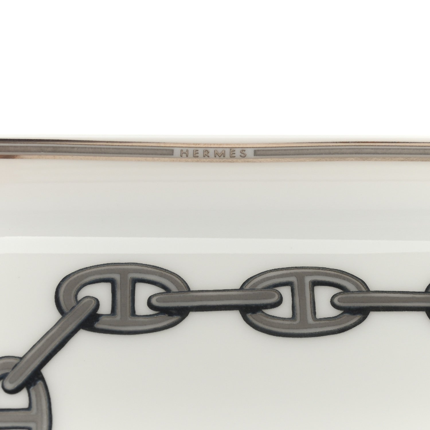 Hermes Porcelain Chaine d' Ancre Sushi Plate 3 of 6