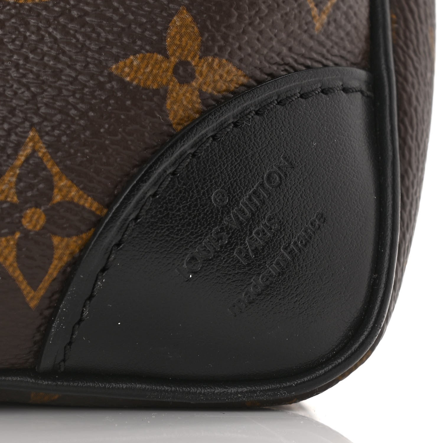 Louis Vuitton Monogram Odeon PM Black 7 of 9