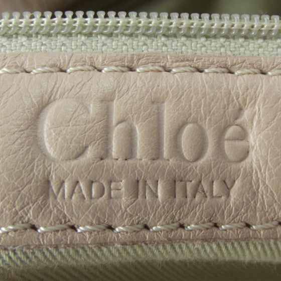Chloe Calfskin Silverado Shoulder Bag Beige Rose 10 of 12