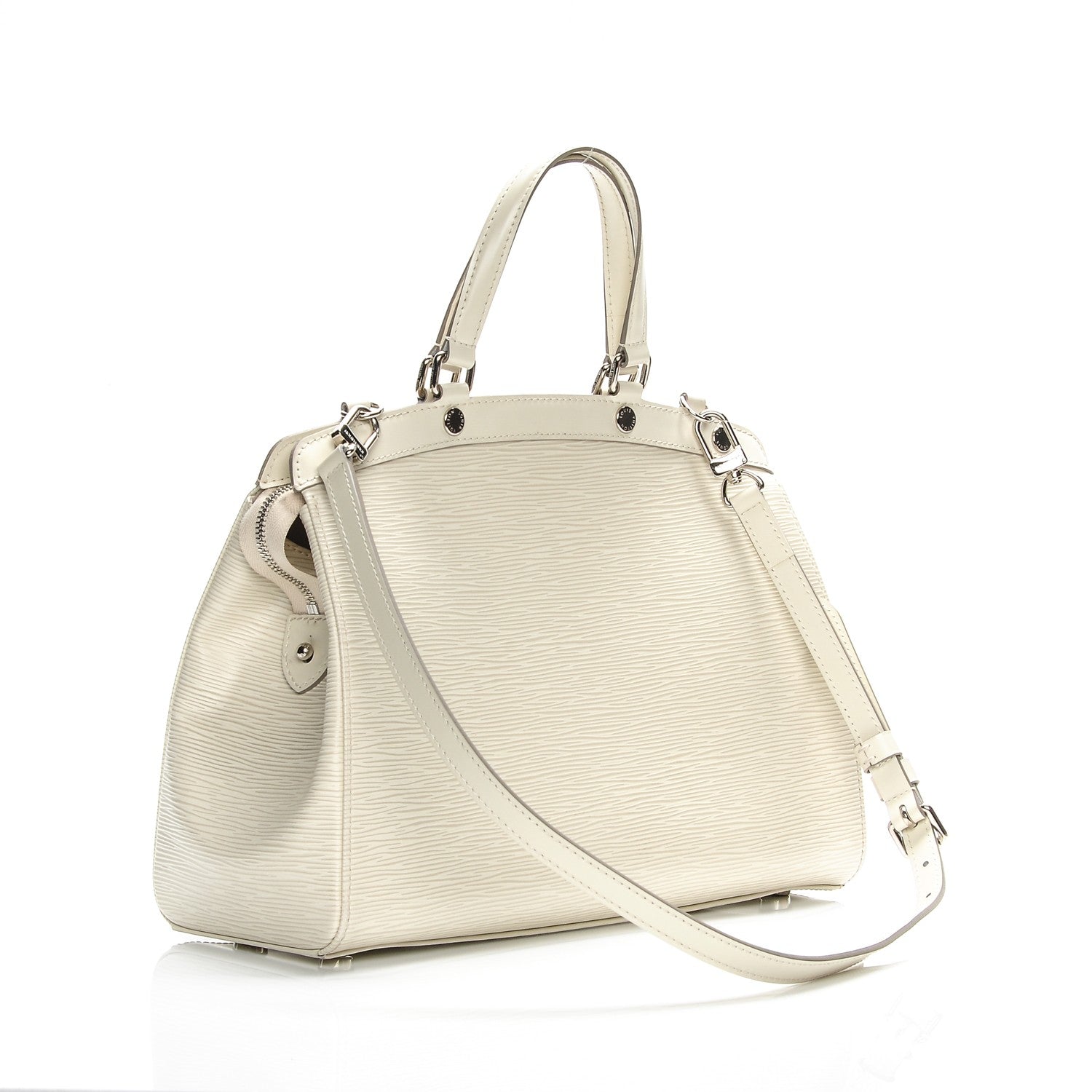 Louis Vuitton Epi Brea MM Ivory 3 of 6