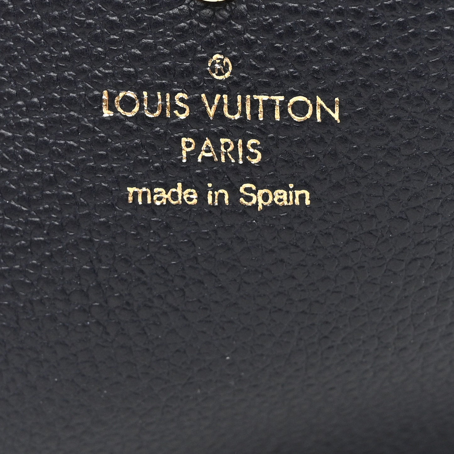 Empreinte Sarah Wallet NM Marine Rouge