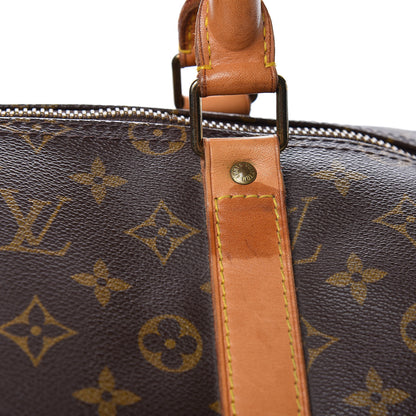 Louis Vuitton Monogram Keepall Bandouliere 55 11 of 25
