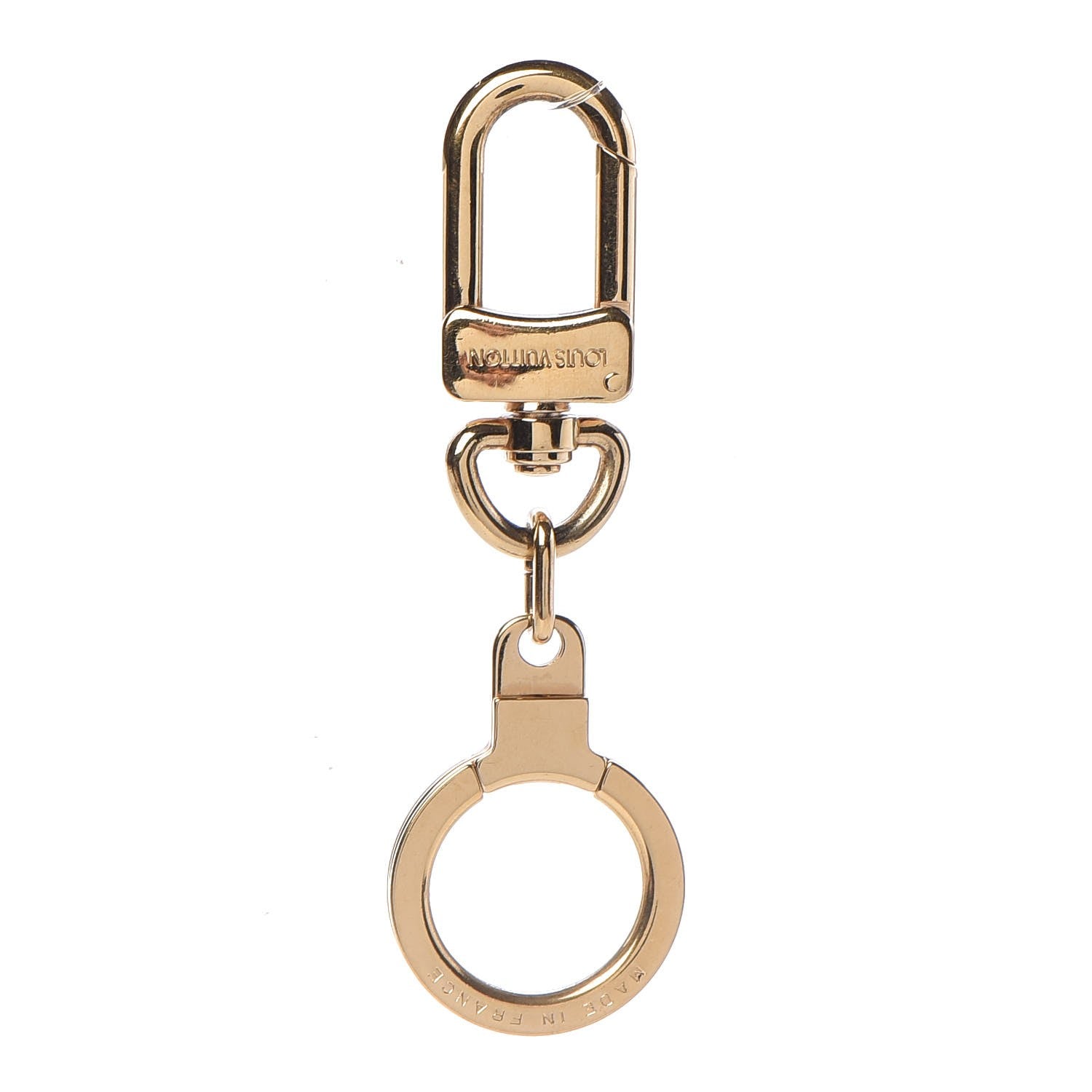 Louis Vuitton Pochette Extender Key Ring Gold 1 of 3