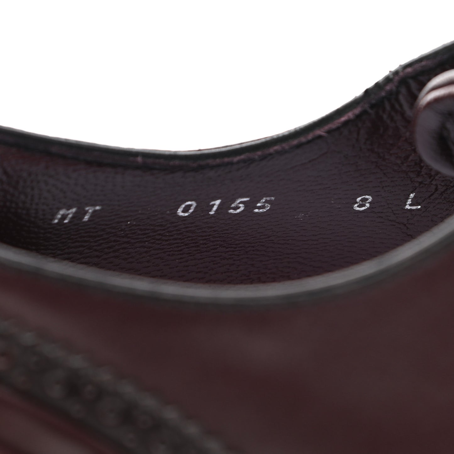 Calfskin Mens Oxfords 8 Brown