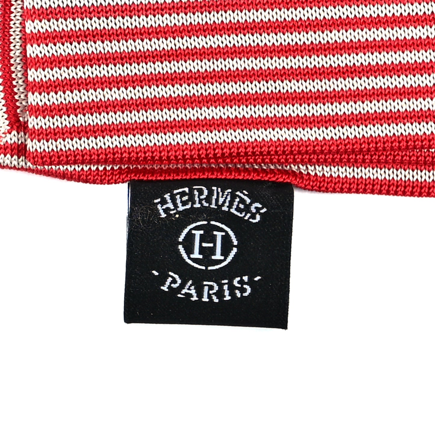 Silk Aux Sports d'Hiver Scarf 70 Rouge White