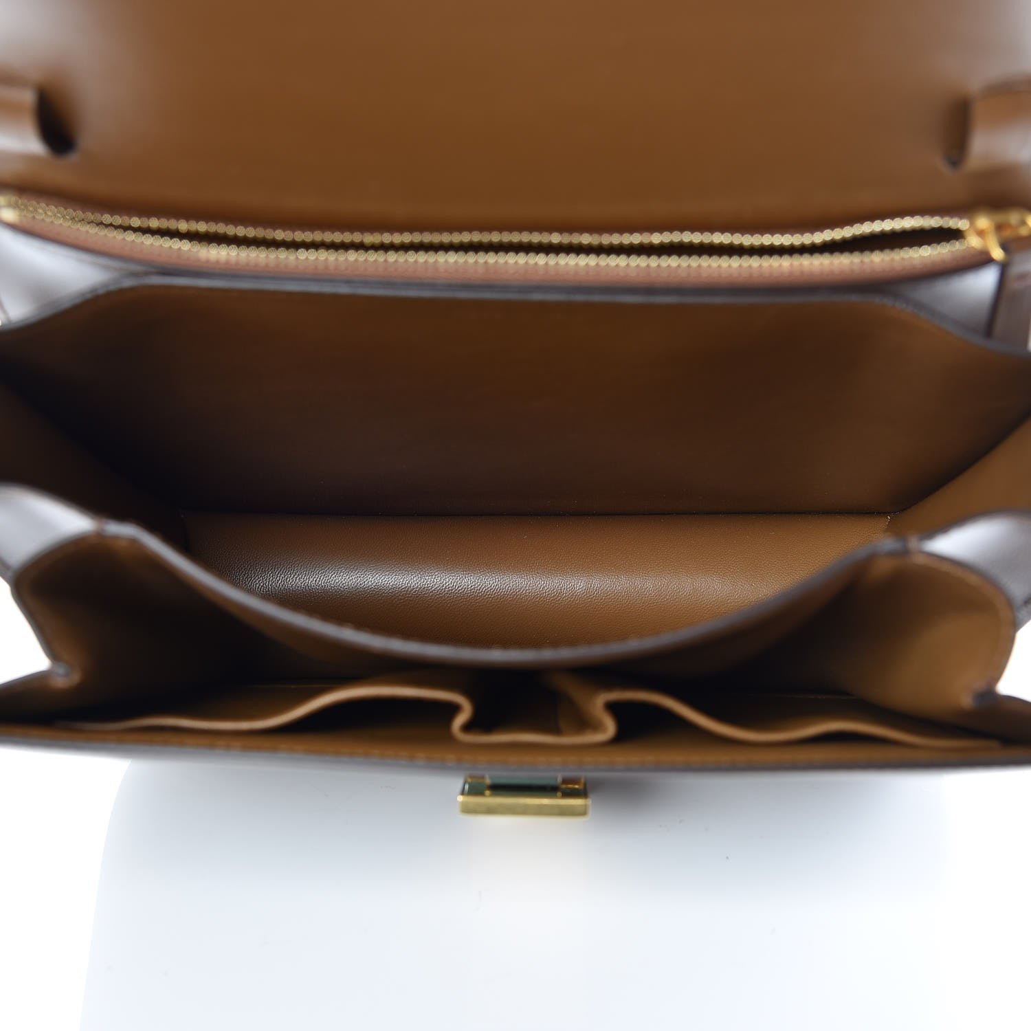 Celine Box Calfskin Medium Classic Box Flap Bag Camel 7 of 9