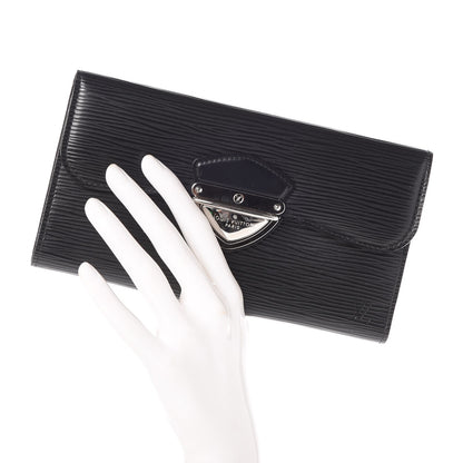 Louis Vuitton Epi Eugenie Wallet Black 2 of 7