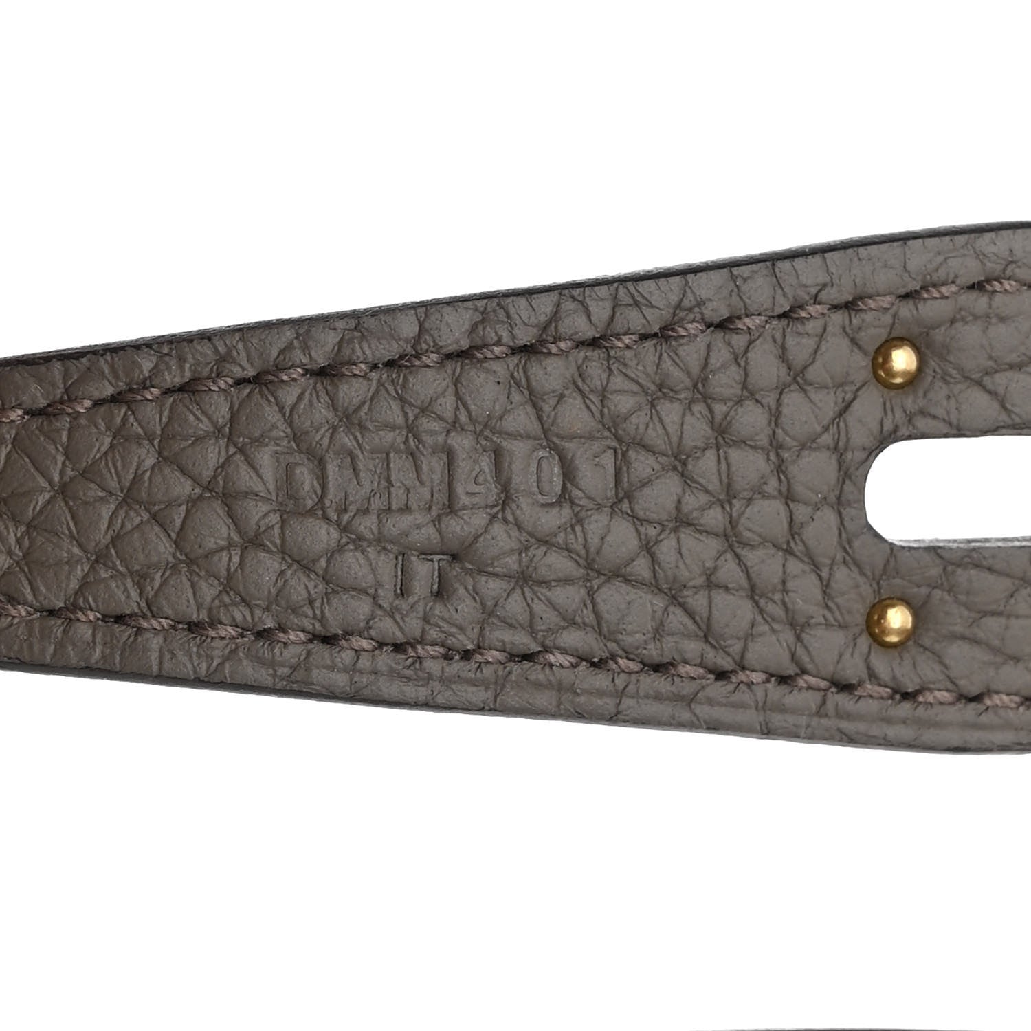 Hermes Taurillon Clemence Lindy 26 Etain 7 of 9