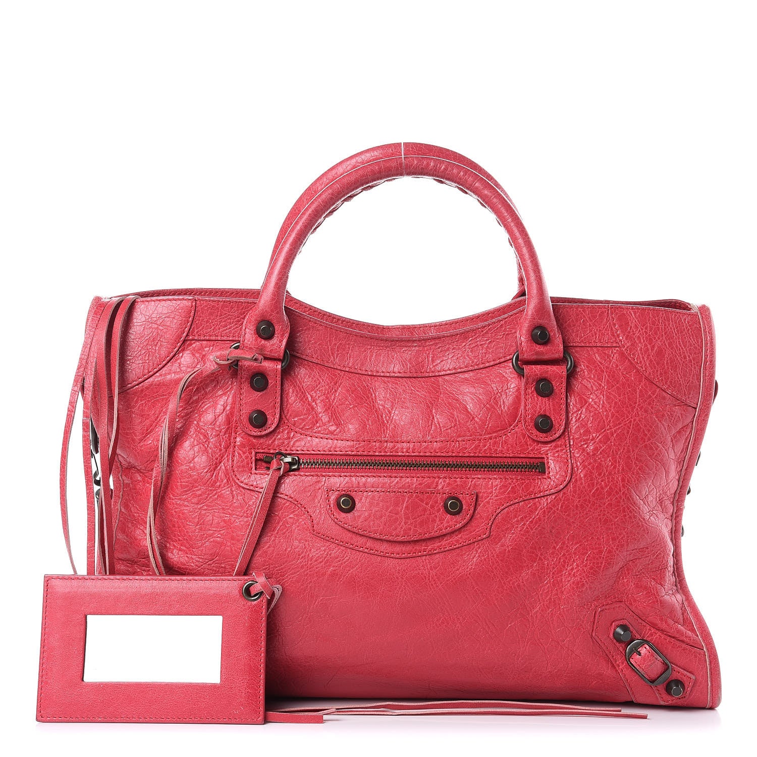 Balenciaga Agneau Classic Hardware City Rose Thulian 1 of 14