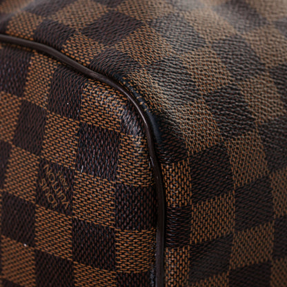 Louis Vuitton Damier Ebene Keepall Bandouliere 55 11 of 18