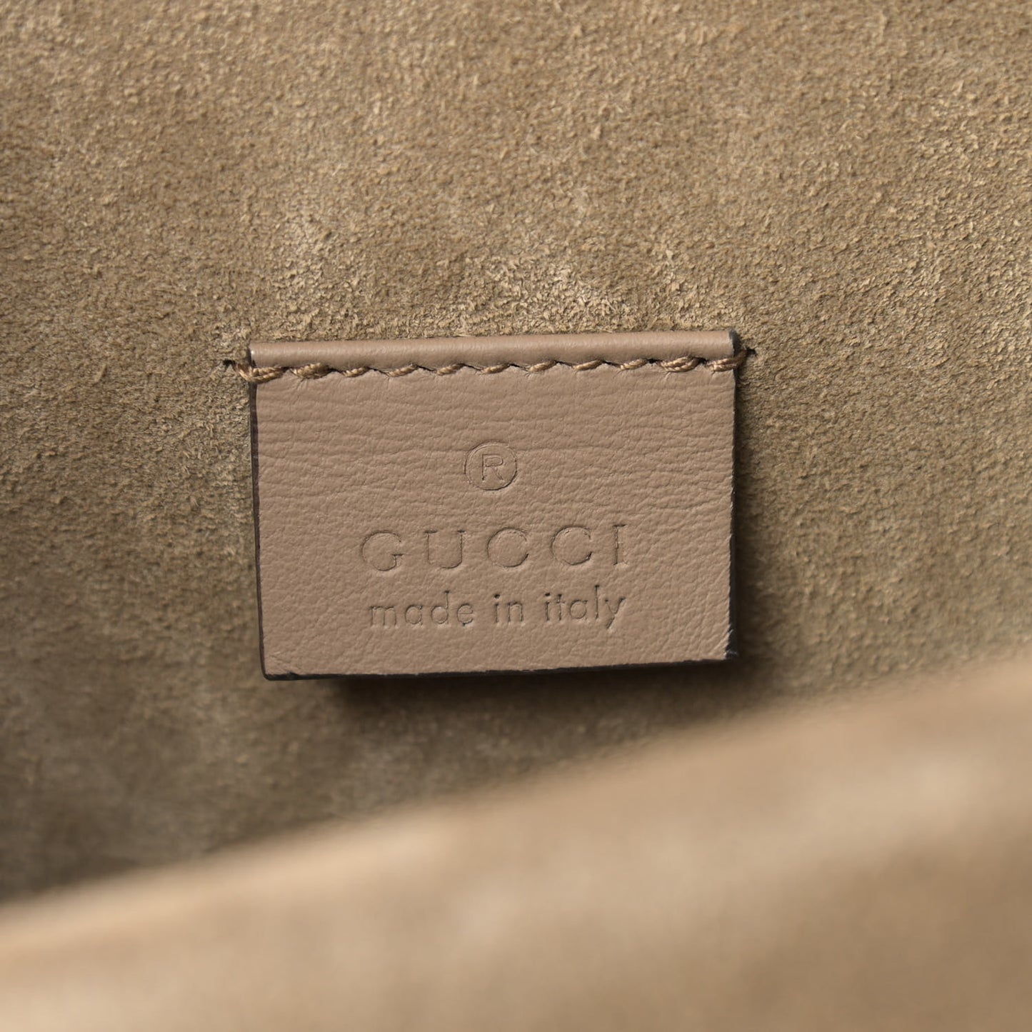 GG Supreme Monogram Mini Dionysus Shoulder Bag Taupe
