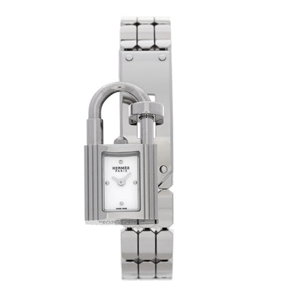 Hermes Stainless Steel 16mm Kelly Quartz Watch 1 of 9