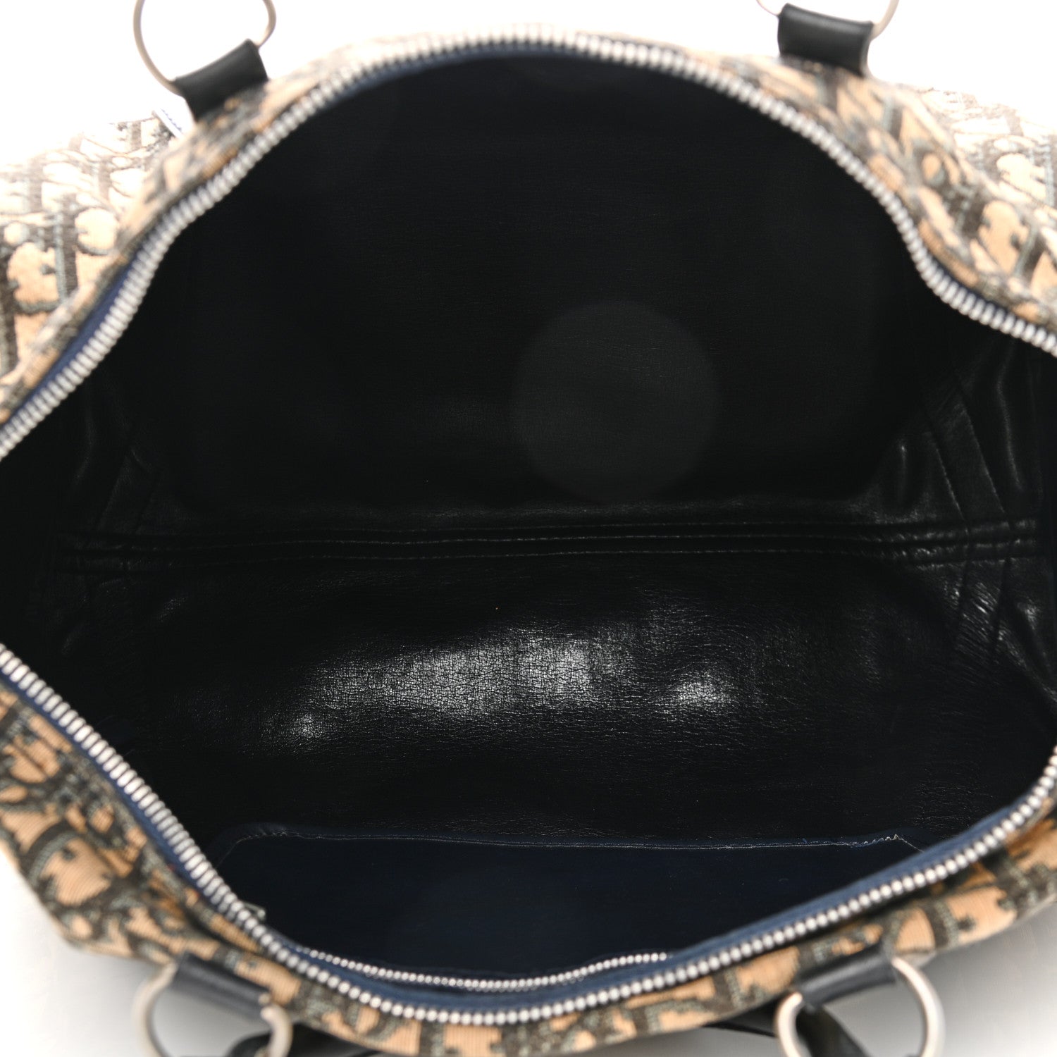 Christian Dior Monogram Duffle Blue 4 of 15