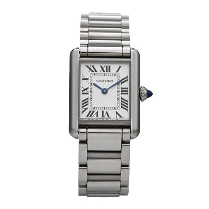 Cartier Stainless Steel 24mm Tank Solo Quartz Watch 1 of 5