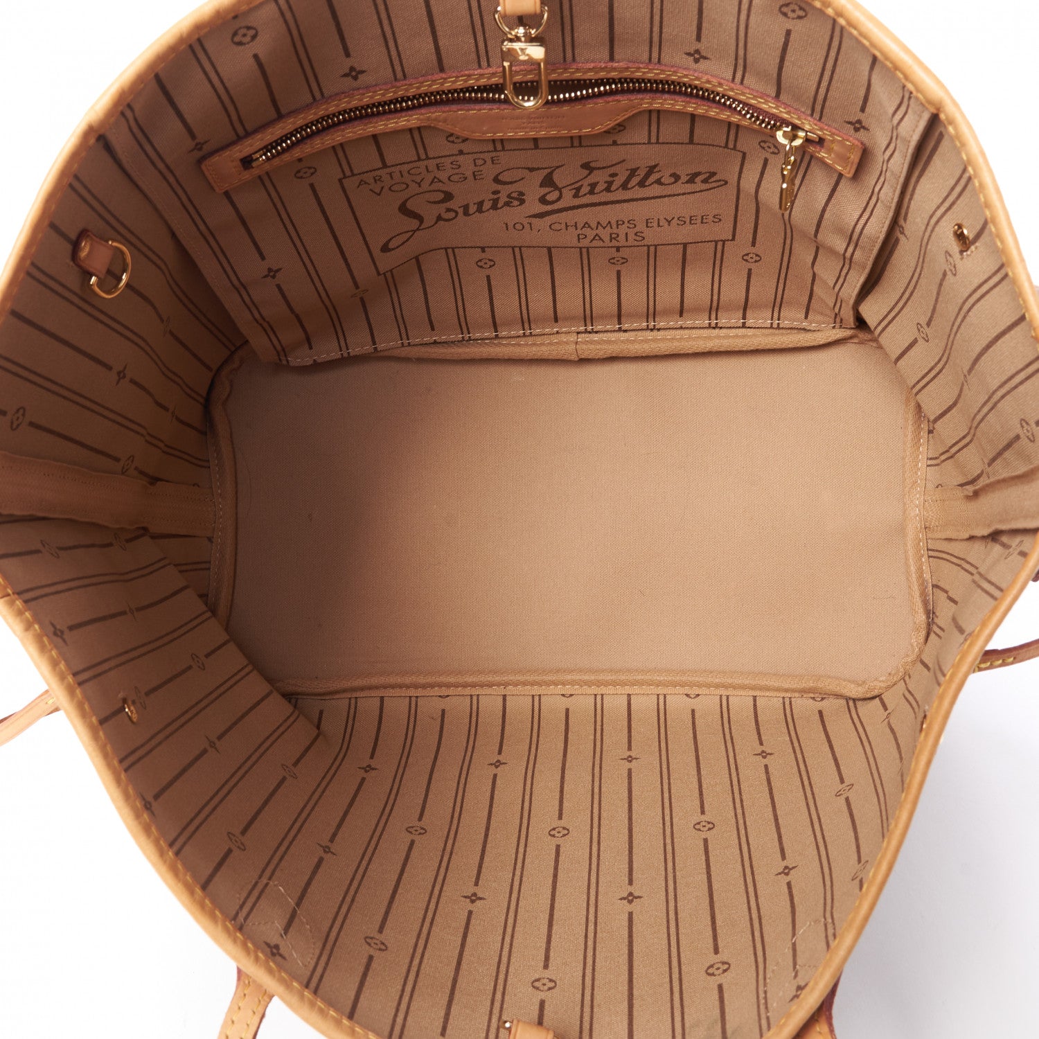 Louis Vuitton Monogram Neverfull MM 7 of 9