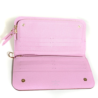 Louis Vuitton Monogram Multicolor Insolite Wallet White Litchi 6 of 8