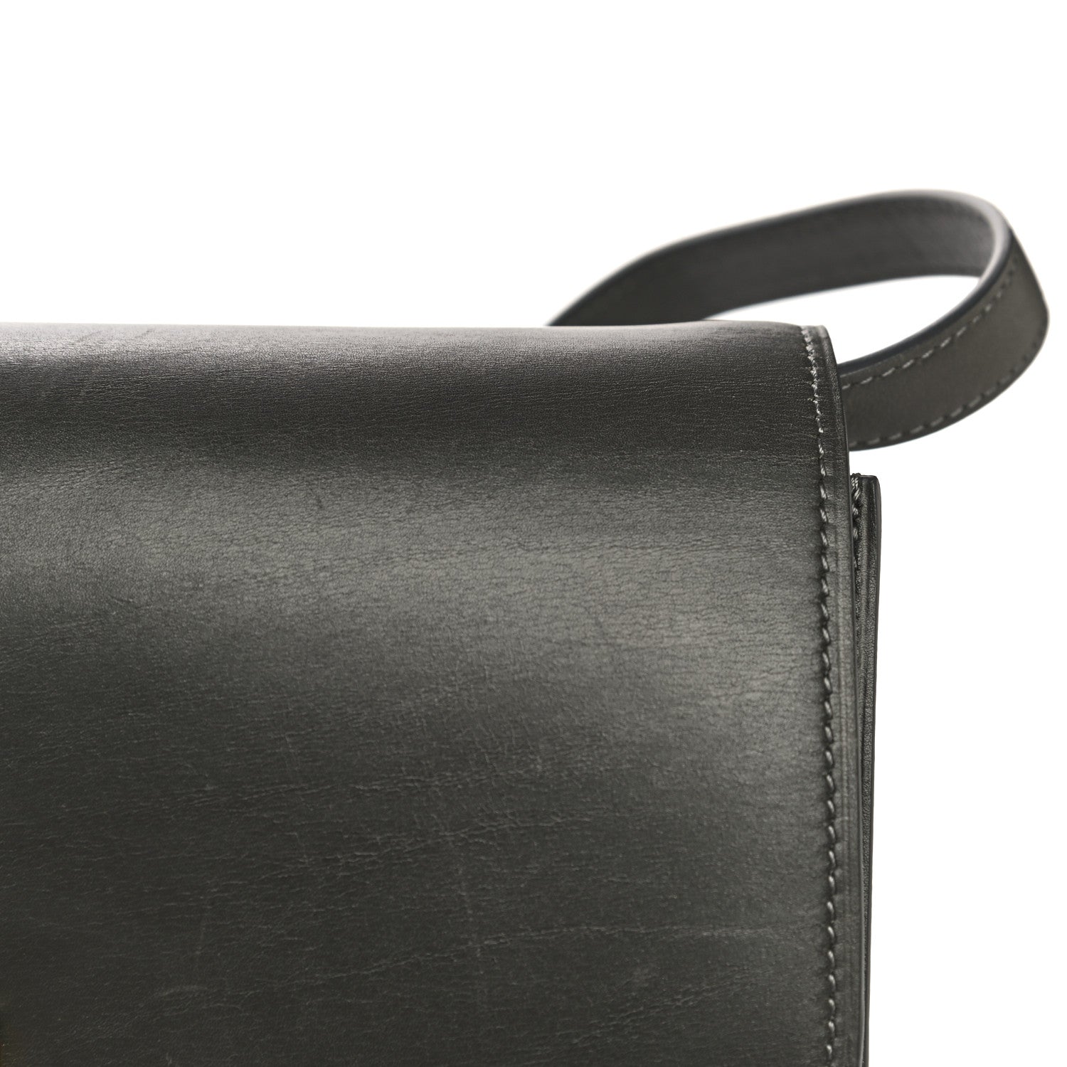 Celine Box Calfskin Medium Classic Box Flap Bag Grey 10 of 36