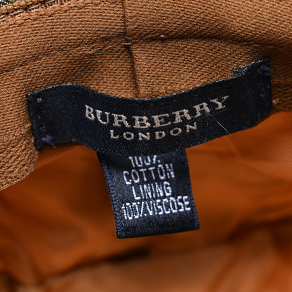 Burberry Technical Cotton Vintage Check Hat Archive Beige 8 of 8