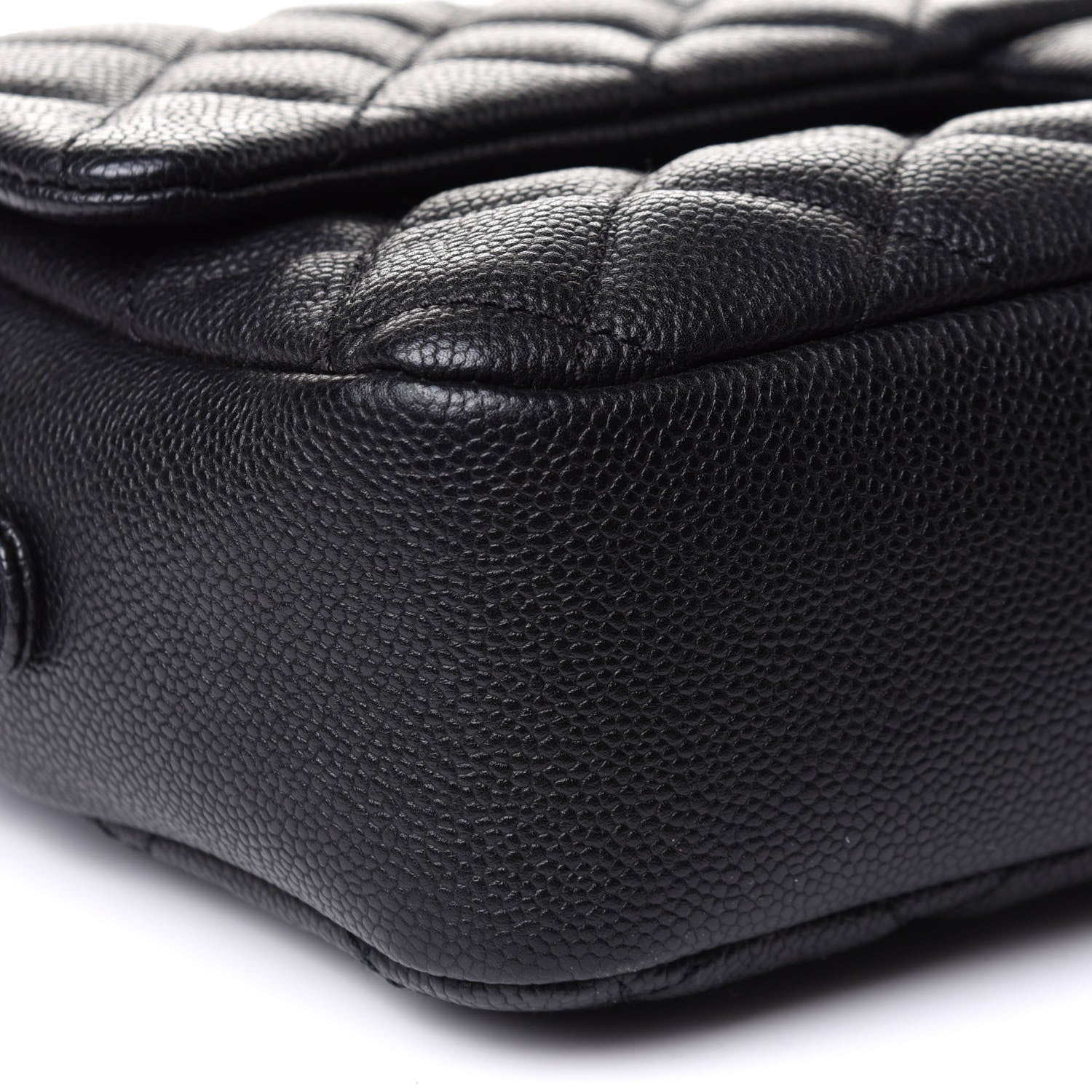 Chanel Caviar Quilted Jumbo Easy Flap Black 9 of 11