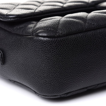 Chanel Caviar Quilted Jumbo Easy Flap Black 9 of 11