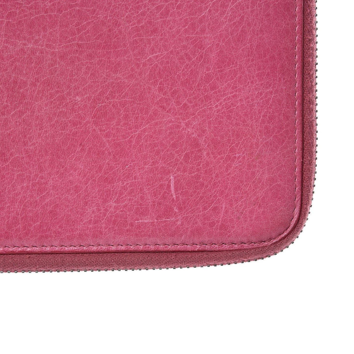 Agneau Giant 12 Silver Hardware Compagnon Wallet Sorbet
