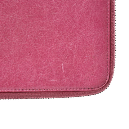 Balenciaga Agneau Giant 12 Silver Hardware Compagnon Wallet Sorbet 9 of 11