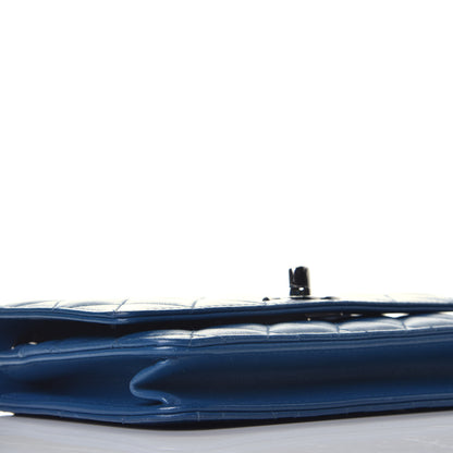 Chanel Lambskin Quilted Trendy CC Wallet On Chain WOC Blue 7 of 16