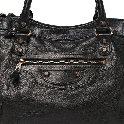Balenciaga Agneau Giant 12 Rose Gold Hardware City Black 9 of 11