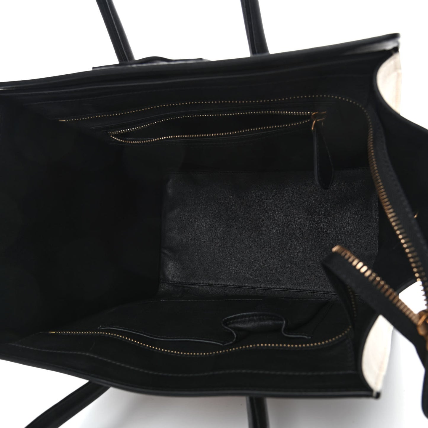 Velluto Calfskin Mini Tri-Color Luggage Flesh