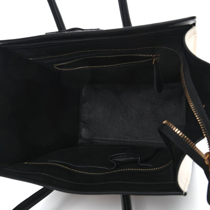 Celine Velluto Calfskin Mini Tri-Color Luggage Flesh 4 of 5