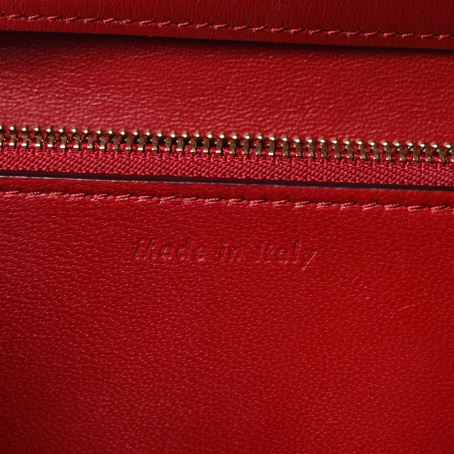 Celine Box Calfskin Medium Classic Box Flap Bag Red 7 of 10