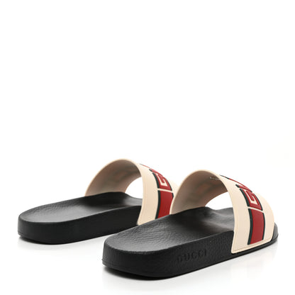 Gucci Rubber Gucci Mens Slide Sandals 11 Great White 4 of 9