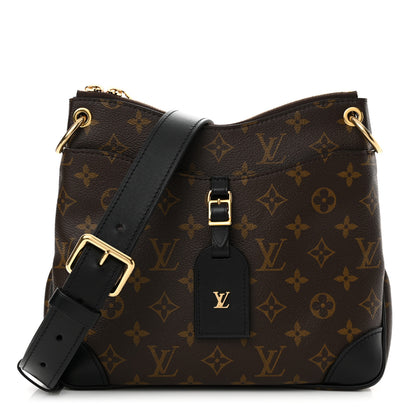 Louis Vuitton Monogram Odeon PM Black 1 of 8
