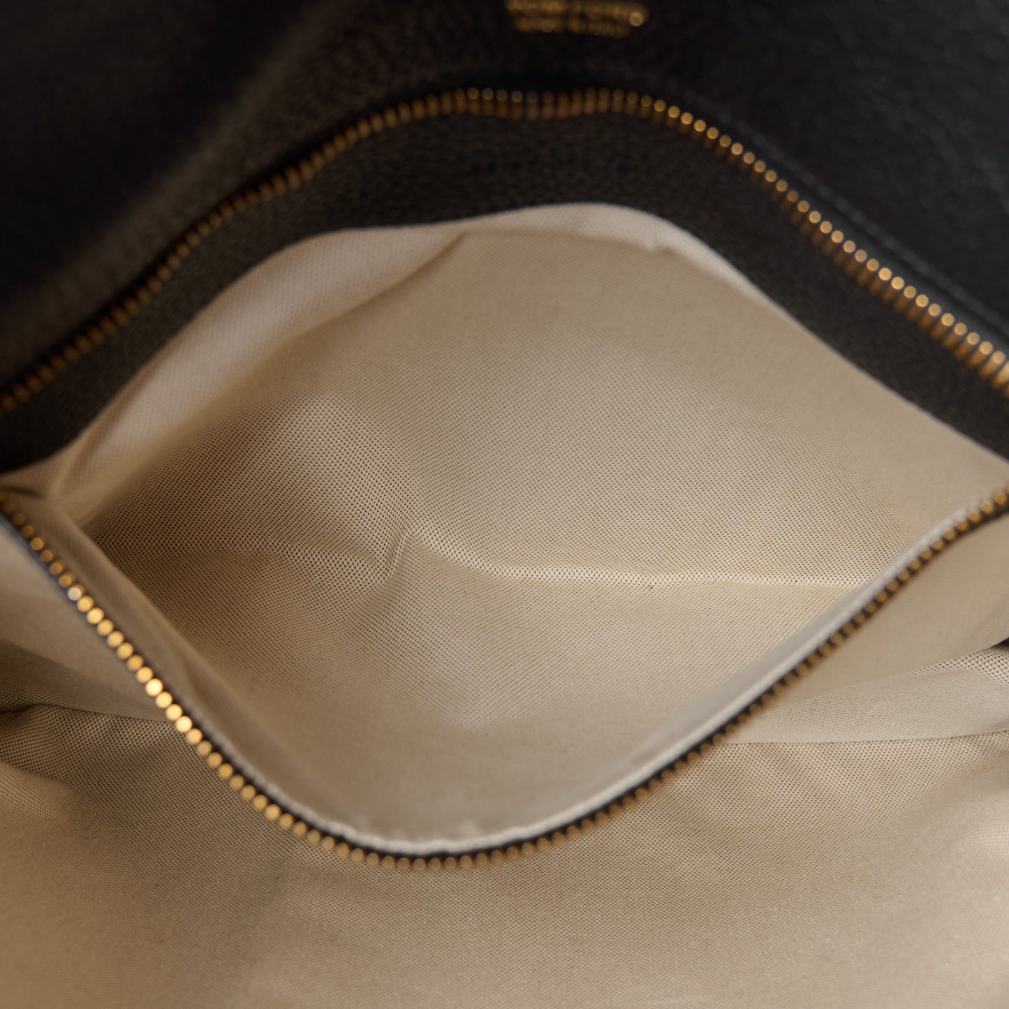 Pebbled Calfskin Small Alix Padlock Zip Hobo Bag Black