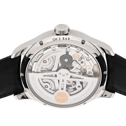 IWC Stainless Steel Alligator 44mm Portuguese Annual Calendar Automatic Watch IW503501 4 of 5