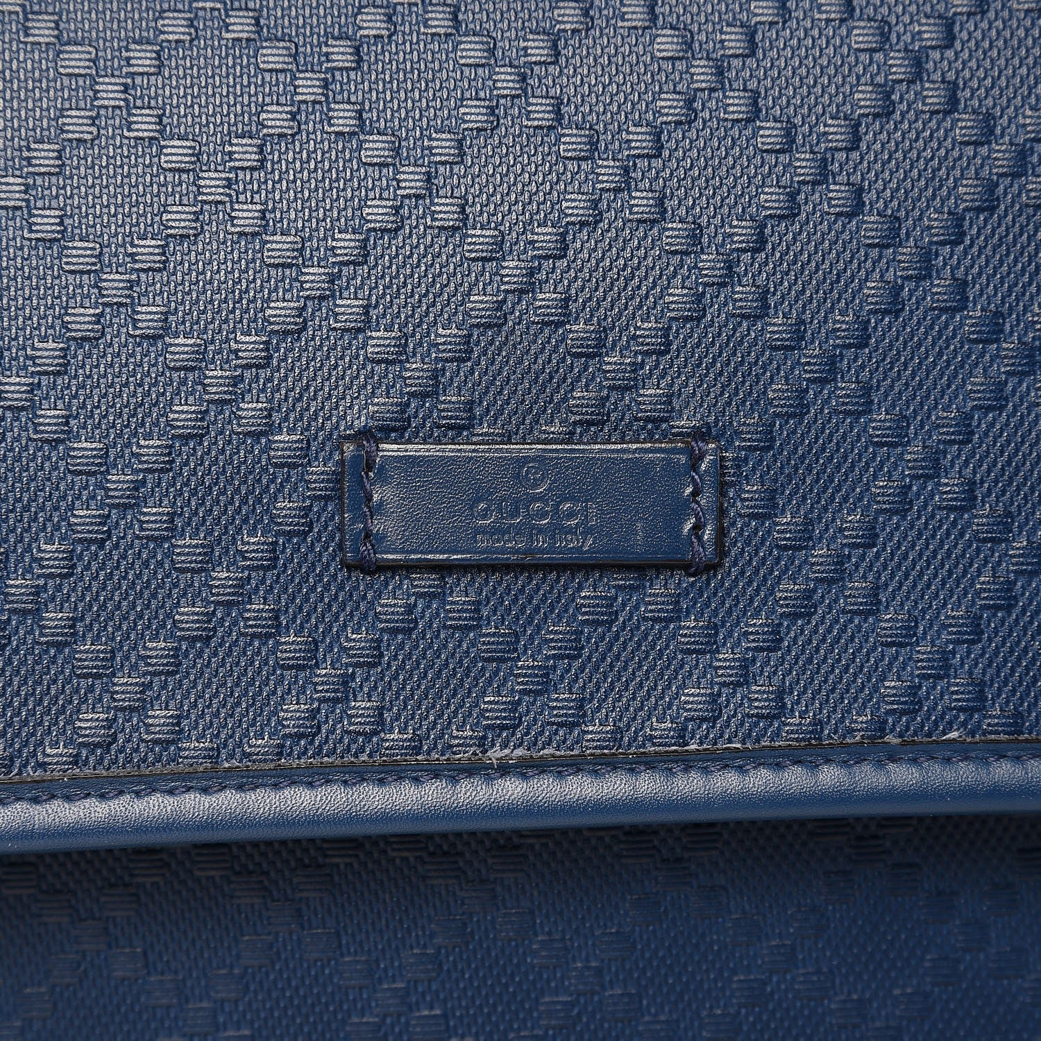 Gucci Diamante Medium Flap Messenger Bag Blue 19 of 19