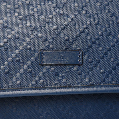 Gucci Diamante Medium Flap Messenger Bag Blue 19 of 19