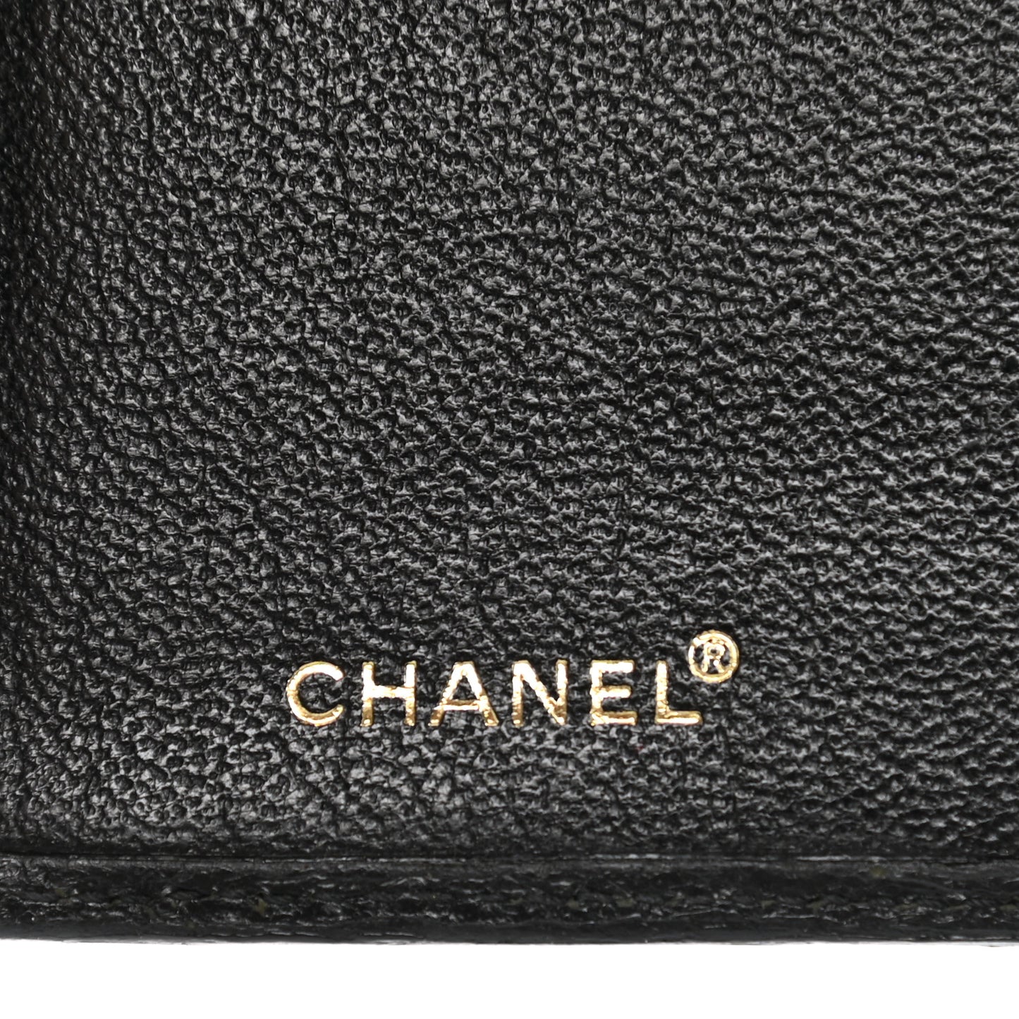 Goatskin Yen Wallet Black