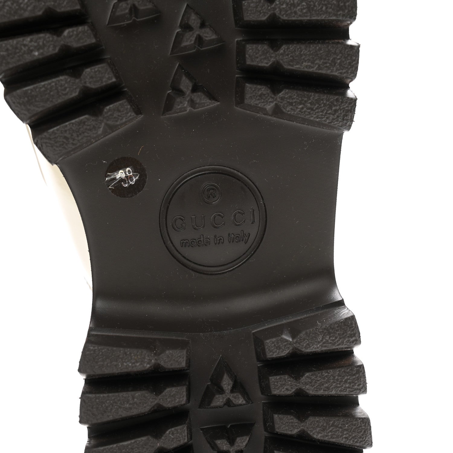 Gucci Cordovan Lux Horsebit Platform Mules 38 Mystic White 7 of 11