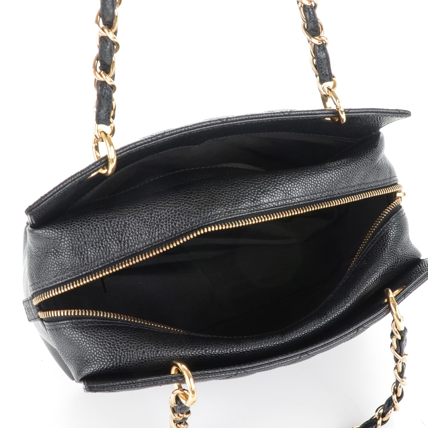 Chanel Caviar Quilted Petit Timeless Tote PTT Black 5 of 7