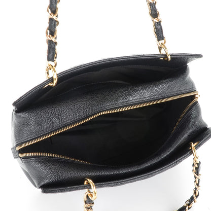 Chanel Caviar Quilted Petit Timeless Tote PTT Black 5 of 7