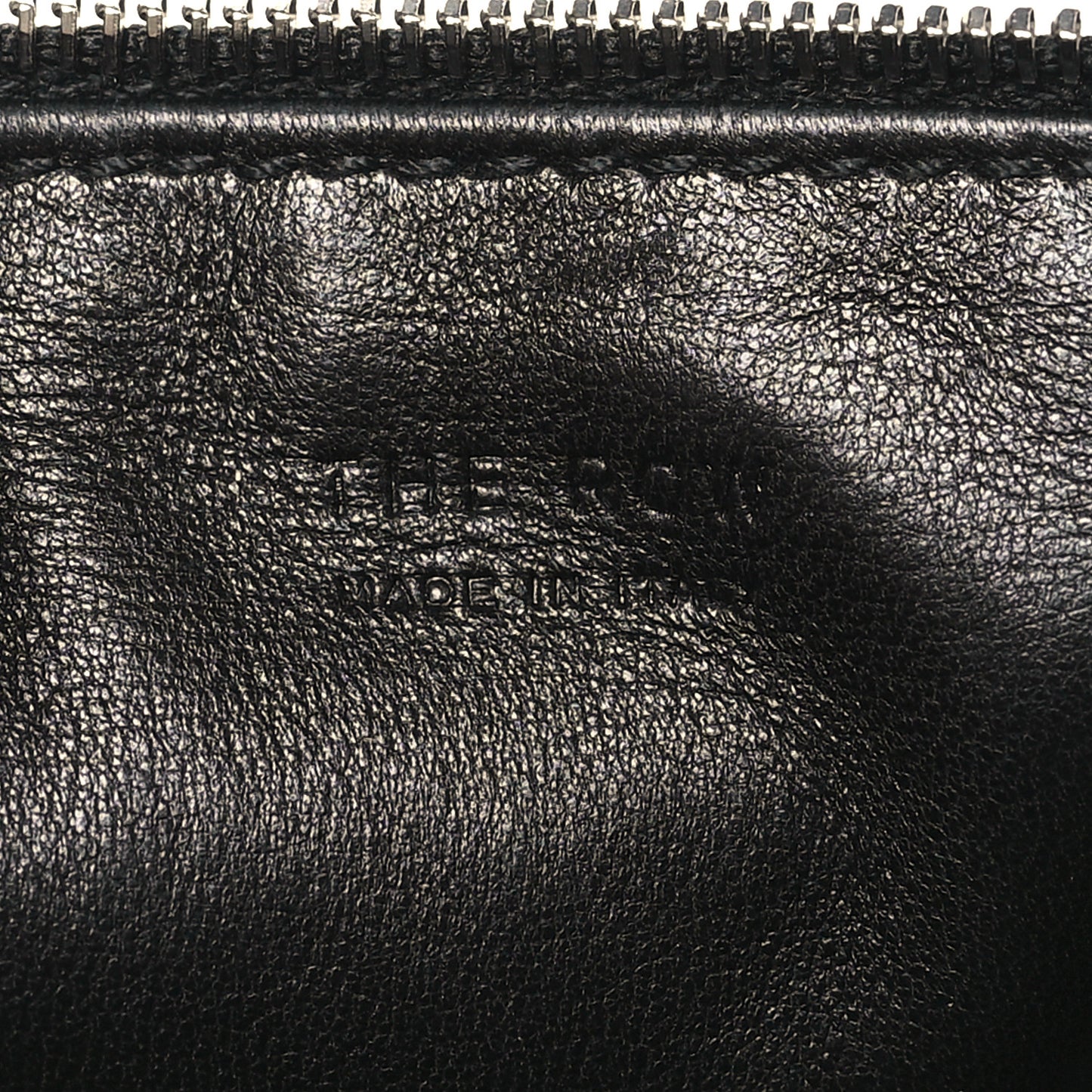 Grained Calfskin 90's Bag Black