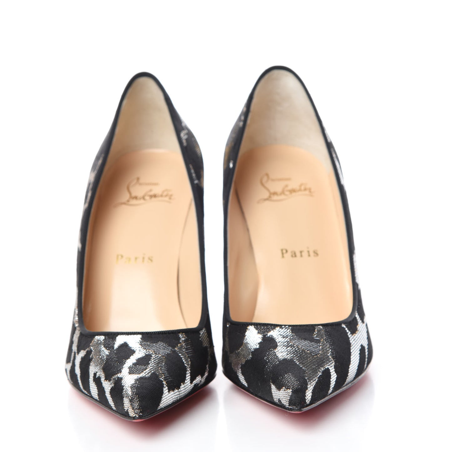Lurex Feline Decollete 554 85 Pumps Black Gold