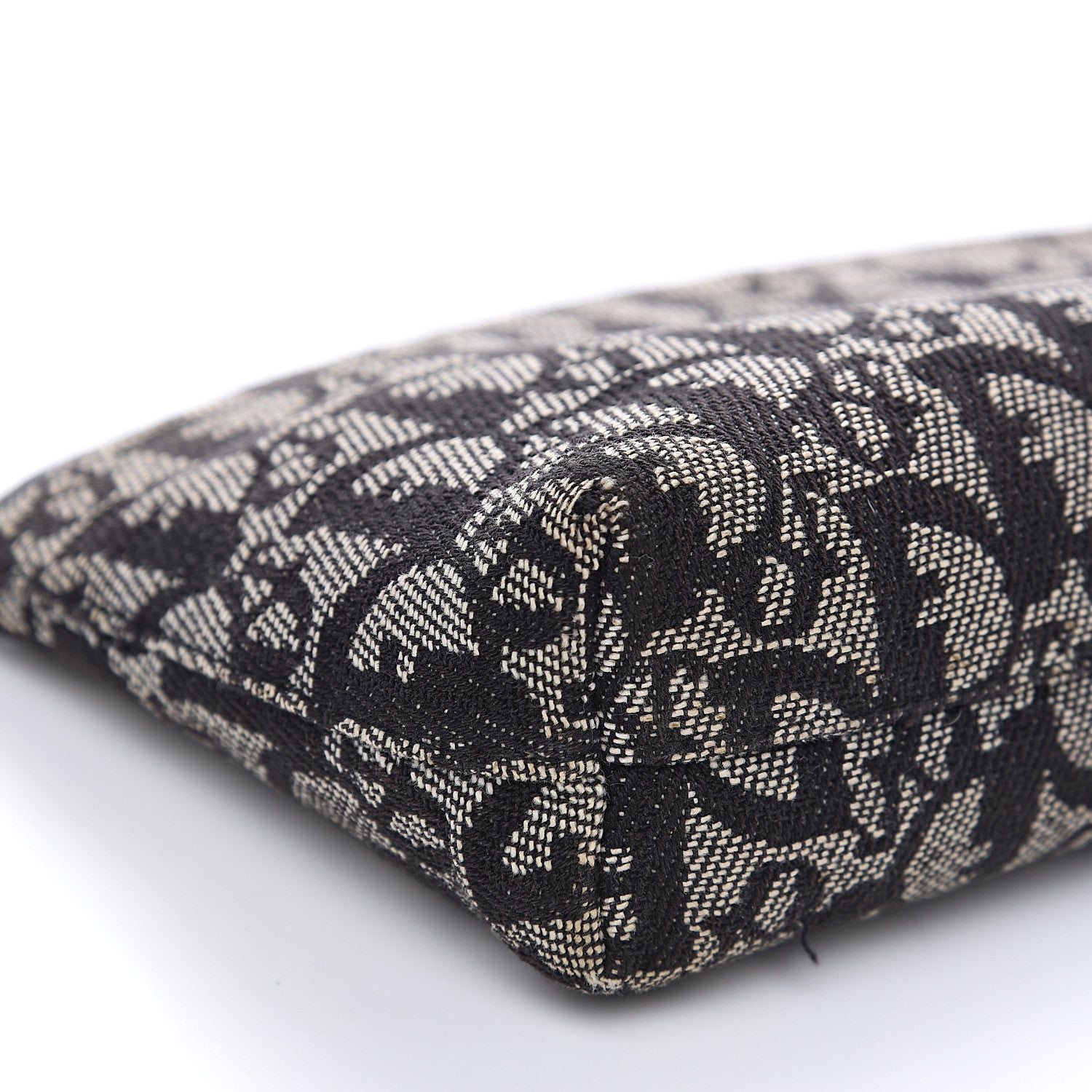 Christian Dior Monogram Cosmetic Case Black 7 of 9