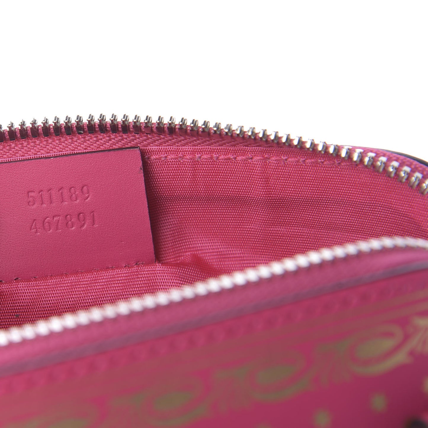 X SEGA Calfskin GUCCY Stars Mini Dome Shoulder Bag Violet Fuxia Gold